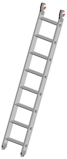 Layher Einhängeleiter 8 Sprossen #1314008